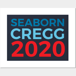 Seaborn Cregg 2020 Election The West Wing Sam Seaborn CJ Cregg Posters and Art